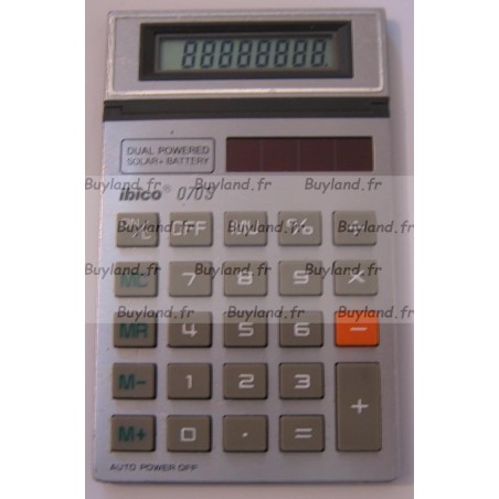 Calculatrice - Ibico 070 S - Solaire